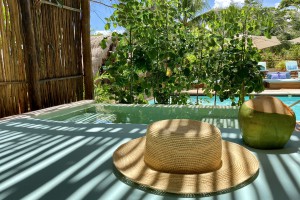 Swim up rooms at Cabanas Tulum Hotel