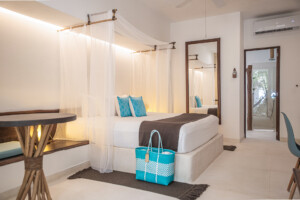 Swim up king room at Cabanas Tulum Beach Hotel & Spa