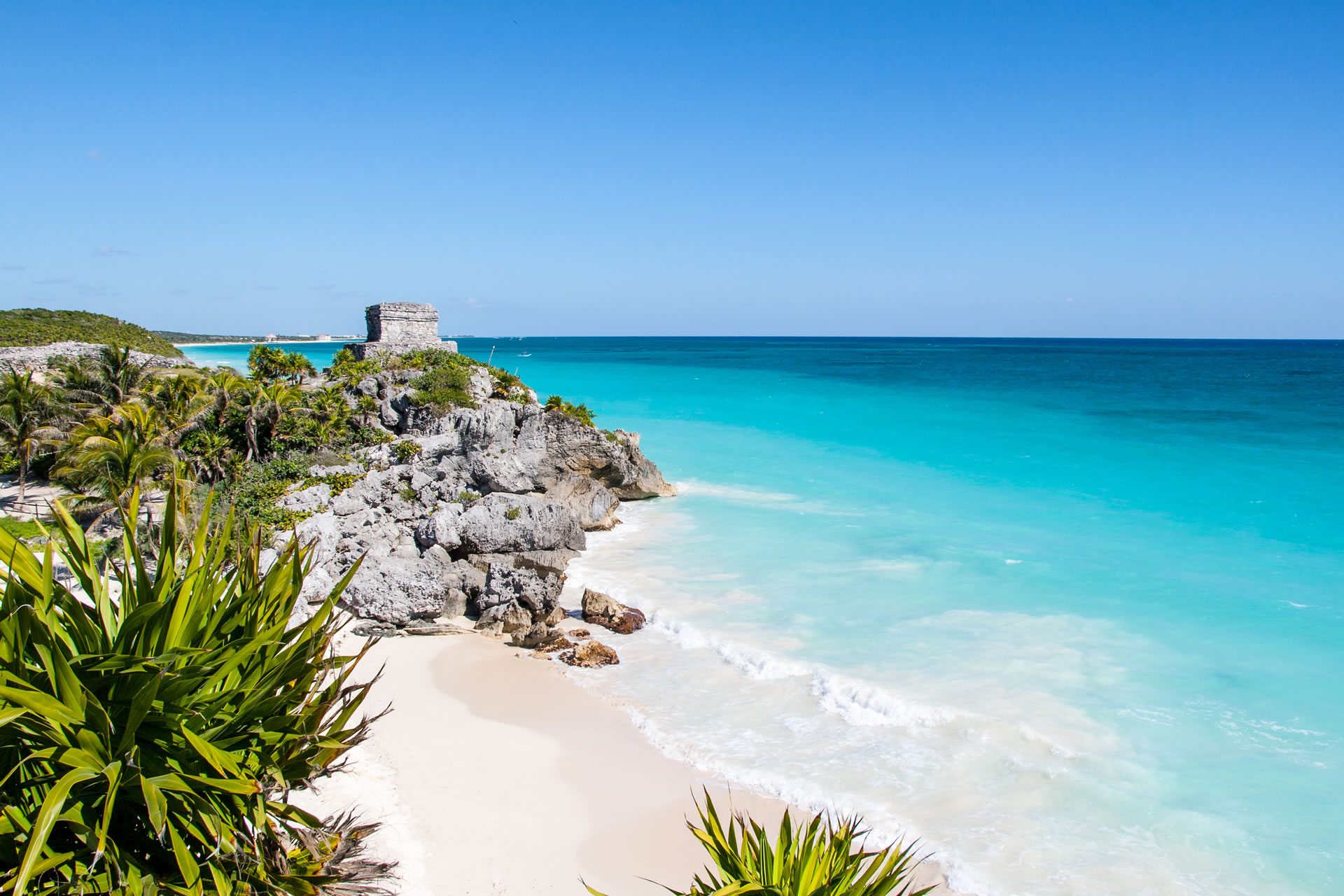 Cómo acceder a la playa en Tulum, México