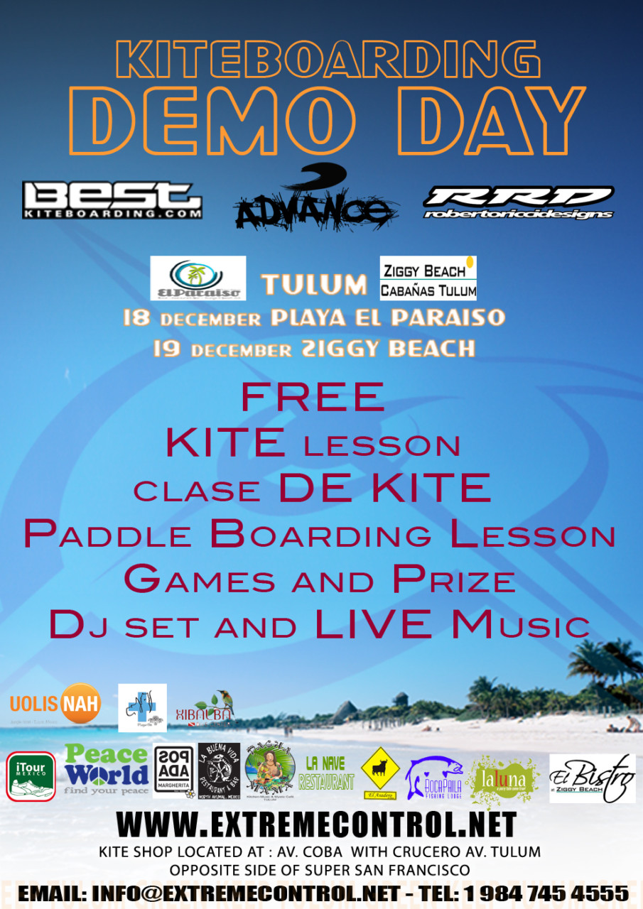 4th annual kiteboarding demo day