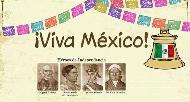 Día de la Independencia de México 16 de septiembre