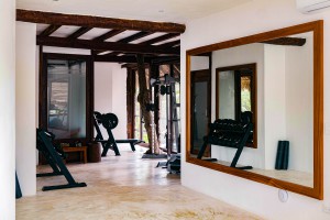 Gym at Cabanas Tulum Hotel