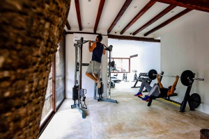 Gym at Cabanas Tulum Hotel