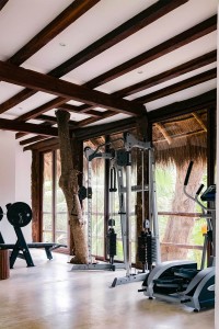 Gym at Cabanas Tulum Hotel