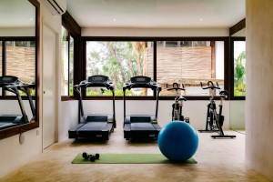 Gym at Cabanas Tulum Hotel