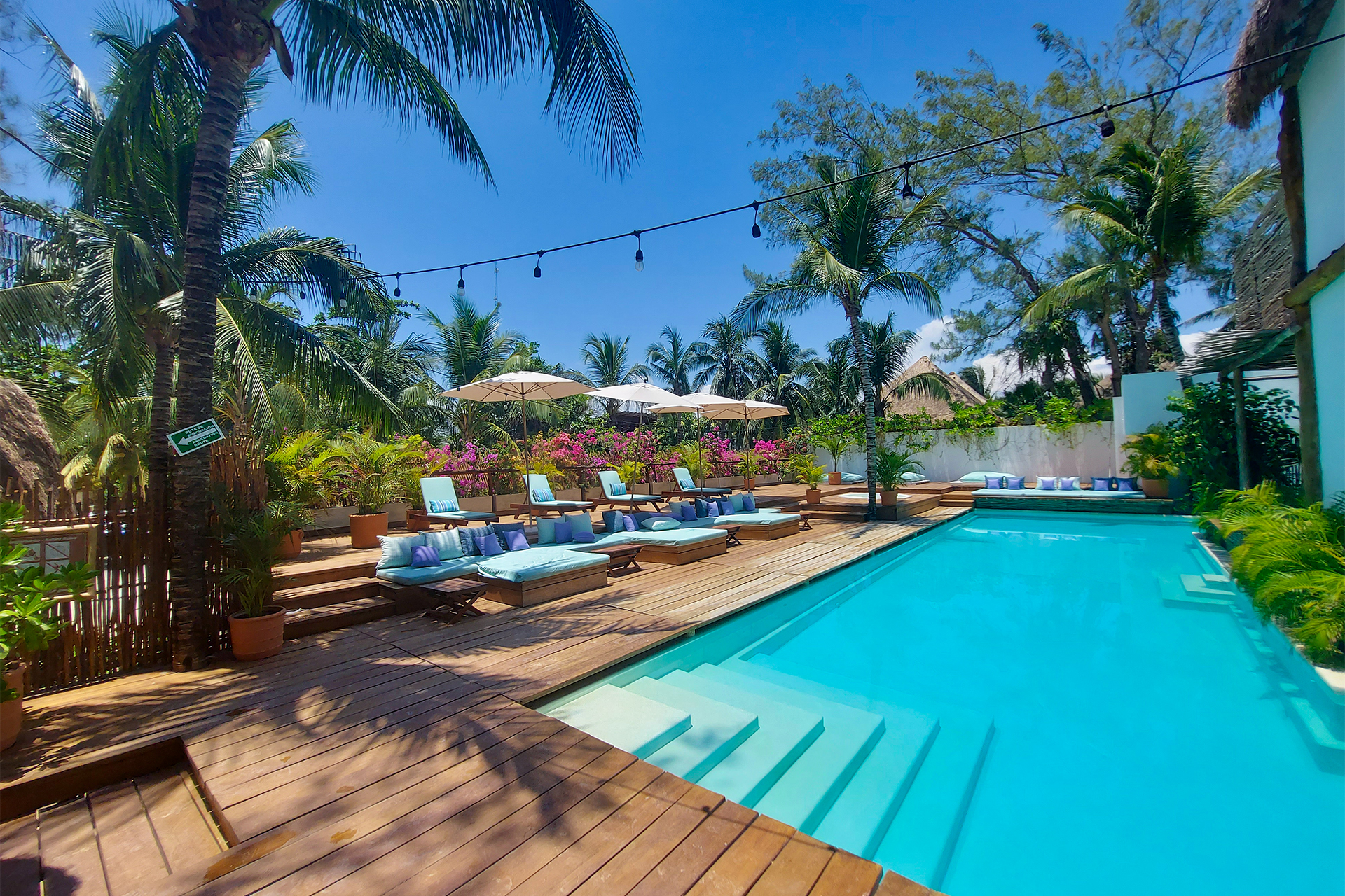 Pool at Cabanas Tulum hotel