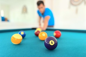 Pool table at Cabanas Tulum Beach Hotel & Spa