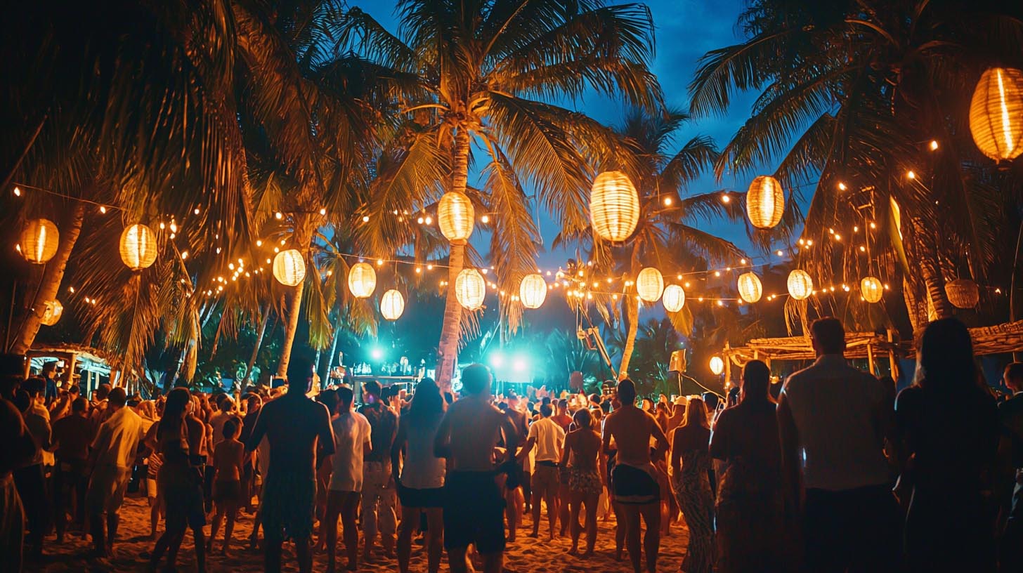 Tulum’s nightlife events: full moon parties, beach clubs and more